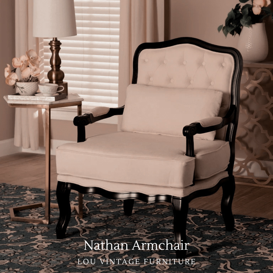 Nathan Armchair: The Perfect Blend of Vintage Elegance and Modern Comfort